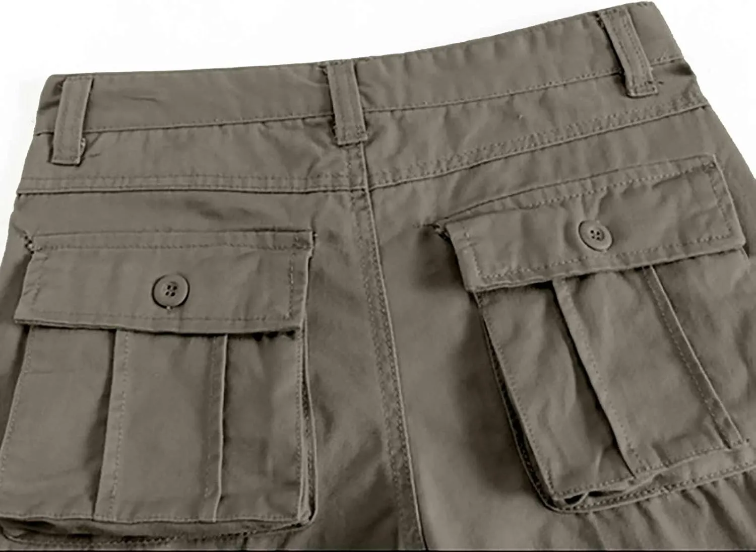 Mens Cargo Pants Active Relaxed Fit Outdoor Multi Pockets Pants Workout Casual Joggers Sweatpants for Men
