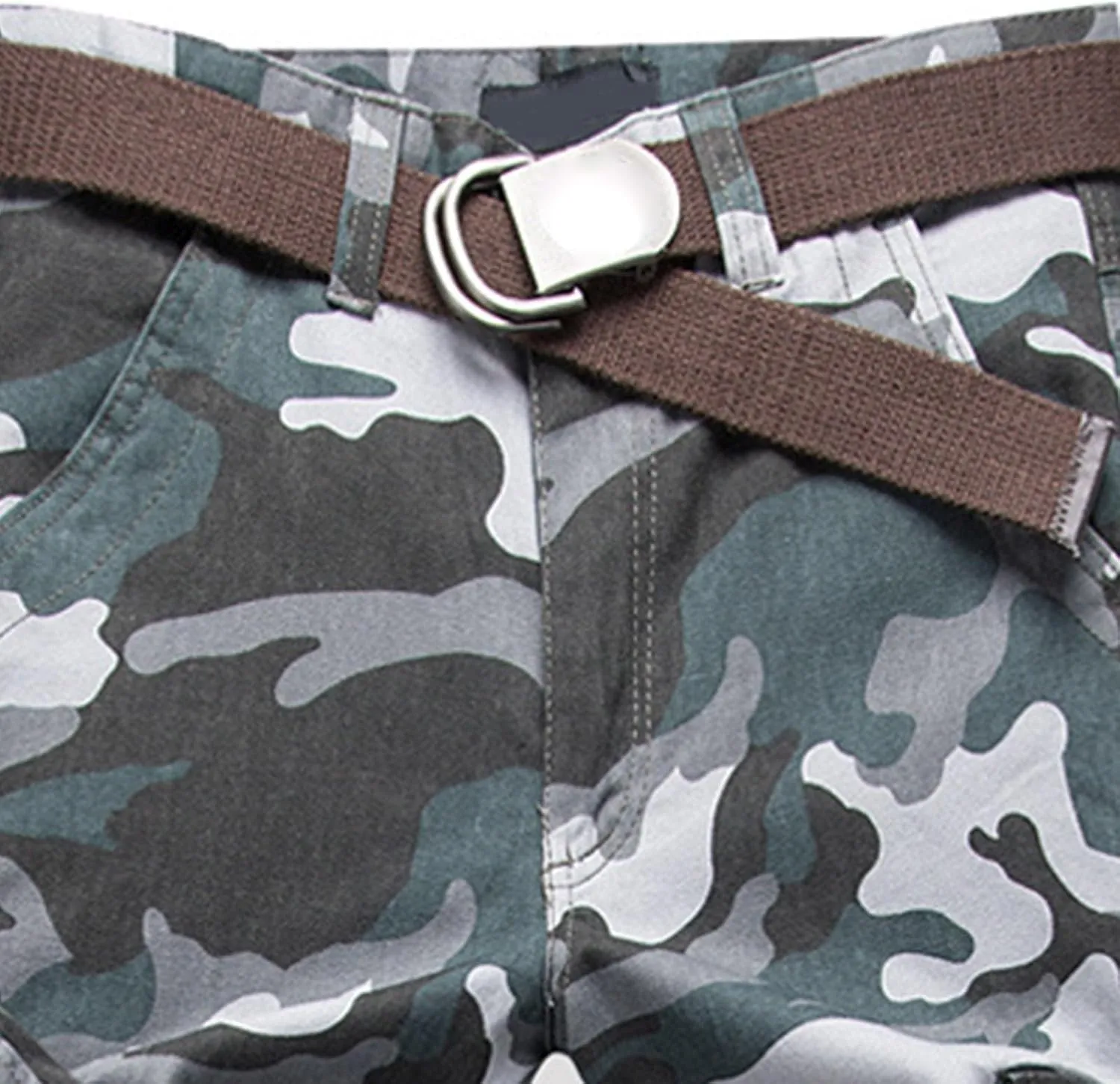 Mens Cargo Pants Active Relaxed Fit Outdoor Multi Pockets Pants Workout Casual Joggers Sweatpants for Men