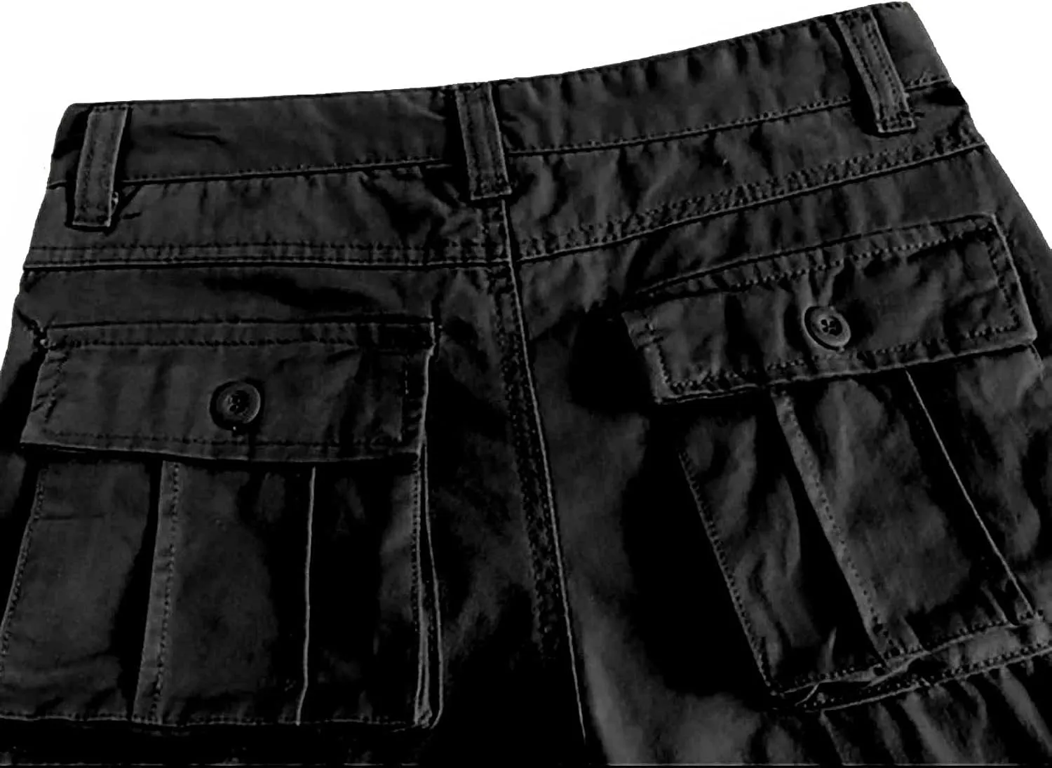 Mens Cargo Pants Active Relaxed Fit Outdoor Multi Pockets Pants Workout Casual Joggers Sweatpants for Men