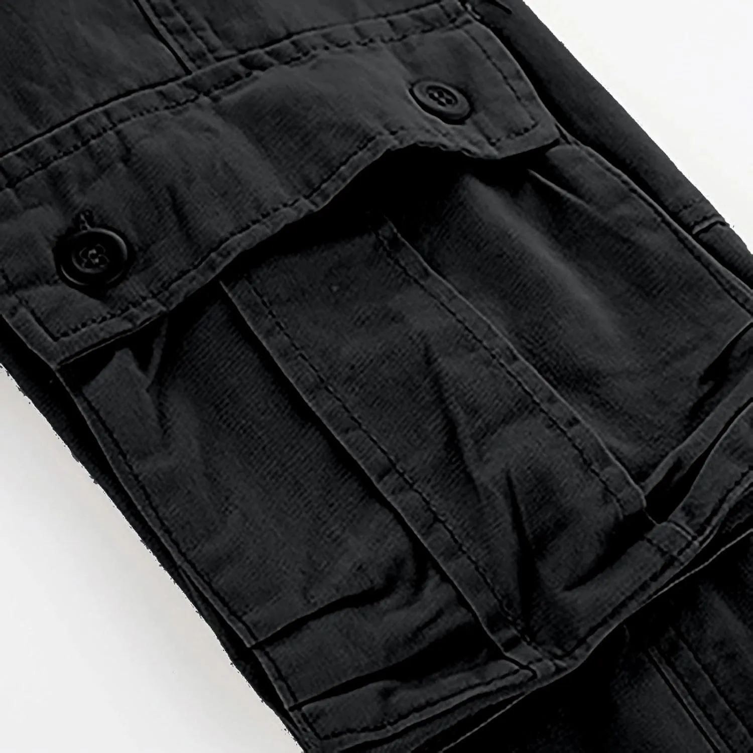 Mens Cargo Pants Active Relaxed Fit Outdoor Multi Pockets Pants Workout Casual Joggers Sweatpants for Men
