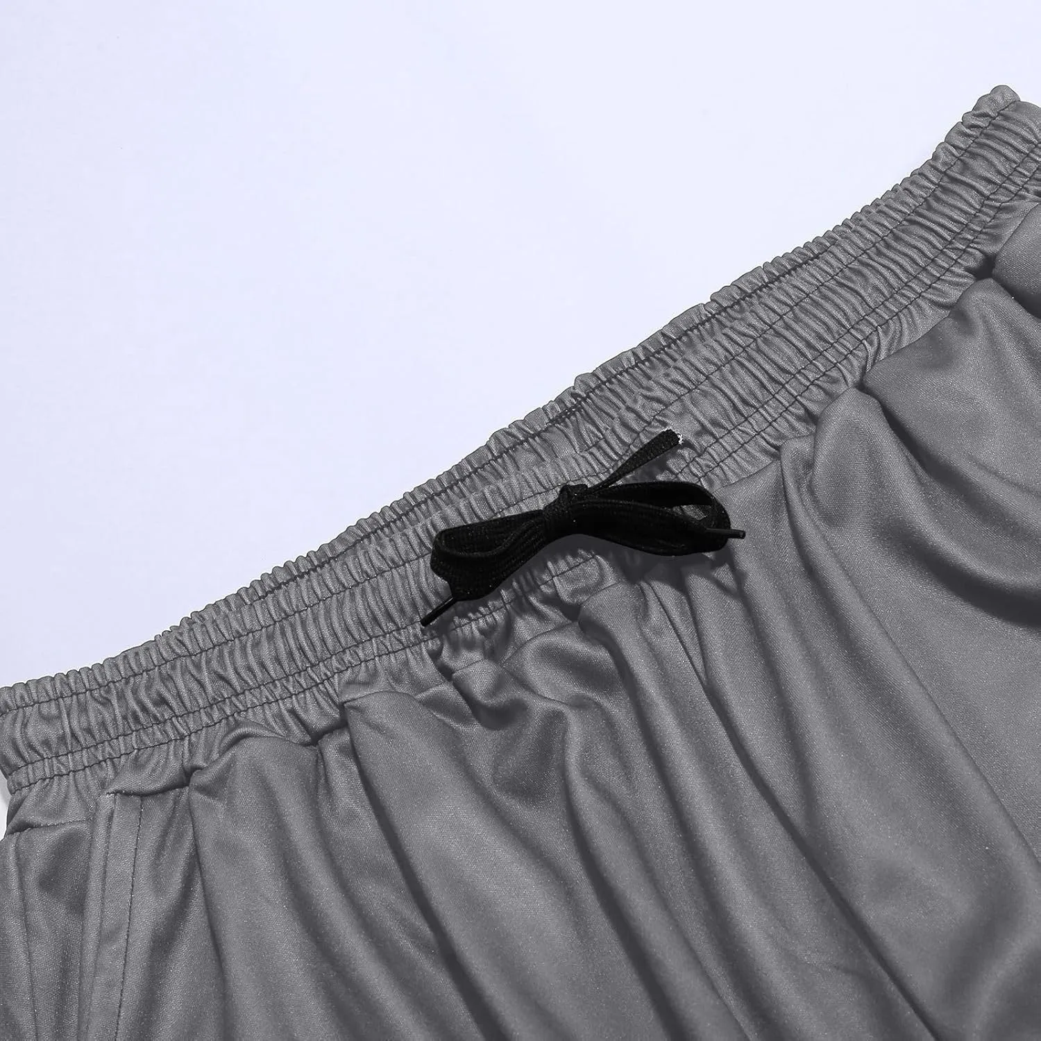 Mens Cargo Pants Relaxed Fit Elastic Waist Plus Size Tapered Lounge Sweatpants Casual Lightweight Athletic Jogging Trousers