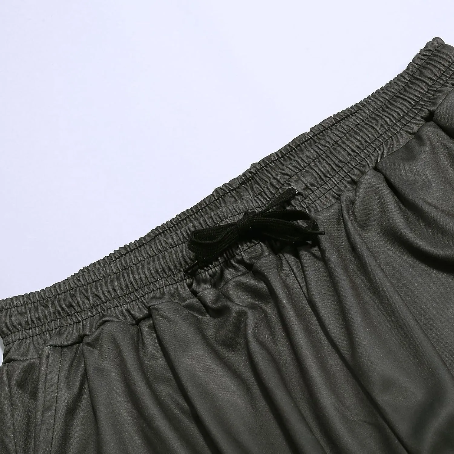 Mens Cargo Pants Relaxed Fit Elastic Waist Plus Size Tapered Lounge Sweatpants Casual Lightweight Athletic Jogging Trousers