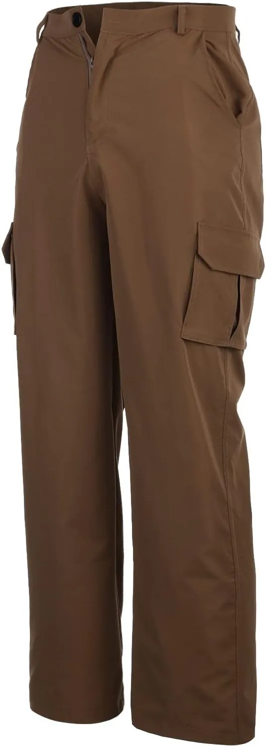 Men's Cargo Sweatpants Big and Tall Relaxed Fit Athletic Joggers Plus Size Baggy Stretch Waist Workwear Jogging Hiking Pants