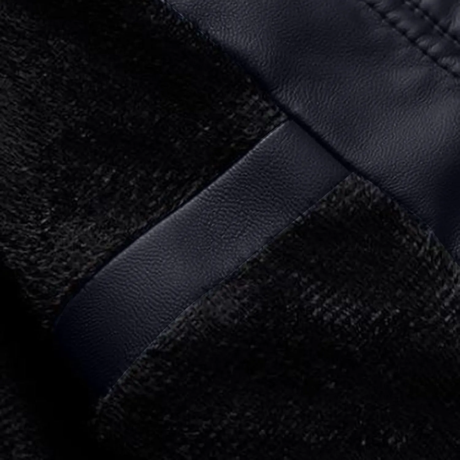 Mens Colorblock Fleece Lined Basketball Faux Leather Jacket Big and Tall Bomber Jacket with Pockets Waterproof Jackets
