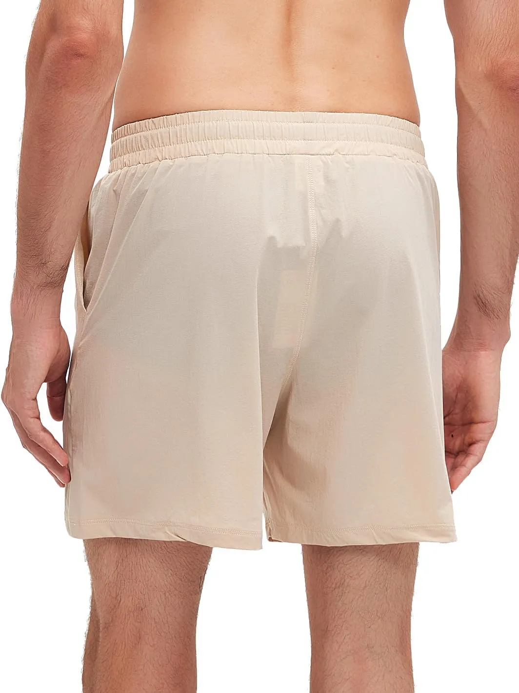 Men's Fitness Workout Shorts Quick-Dry Running Shorts with Pockets Basketball Training Shorts