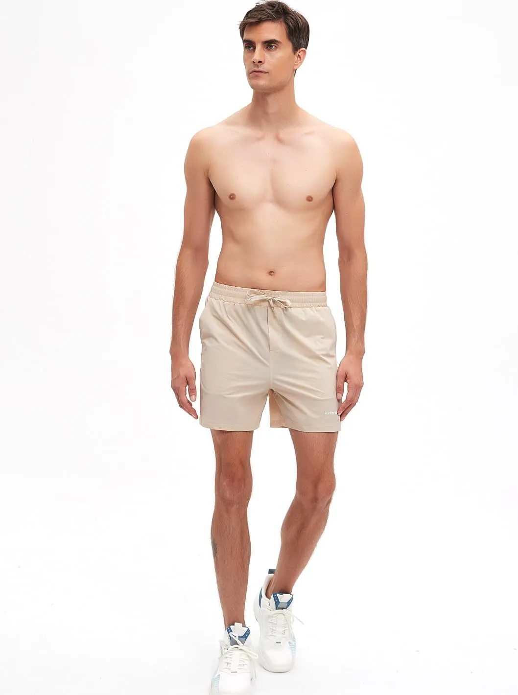 Men's Fitness Workout Shorts Quick-Dry Running Shorts with Pockets Basketball Training Shorts