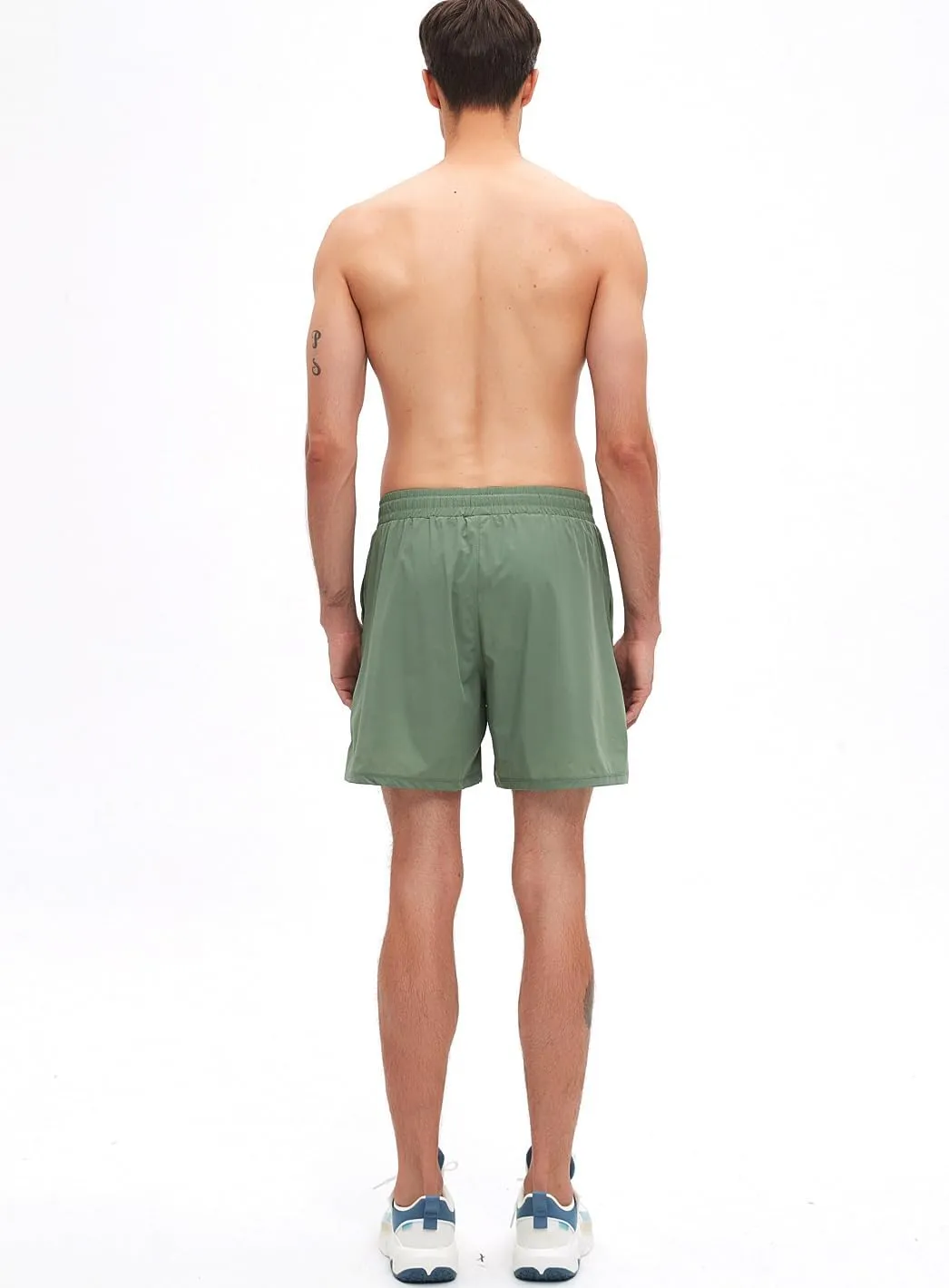 Men's Fitness Workout Shorts Quick-Dry Running Shorts with Pockets Basketball Training Shorts