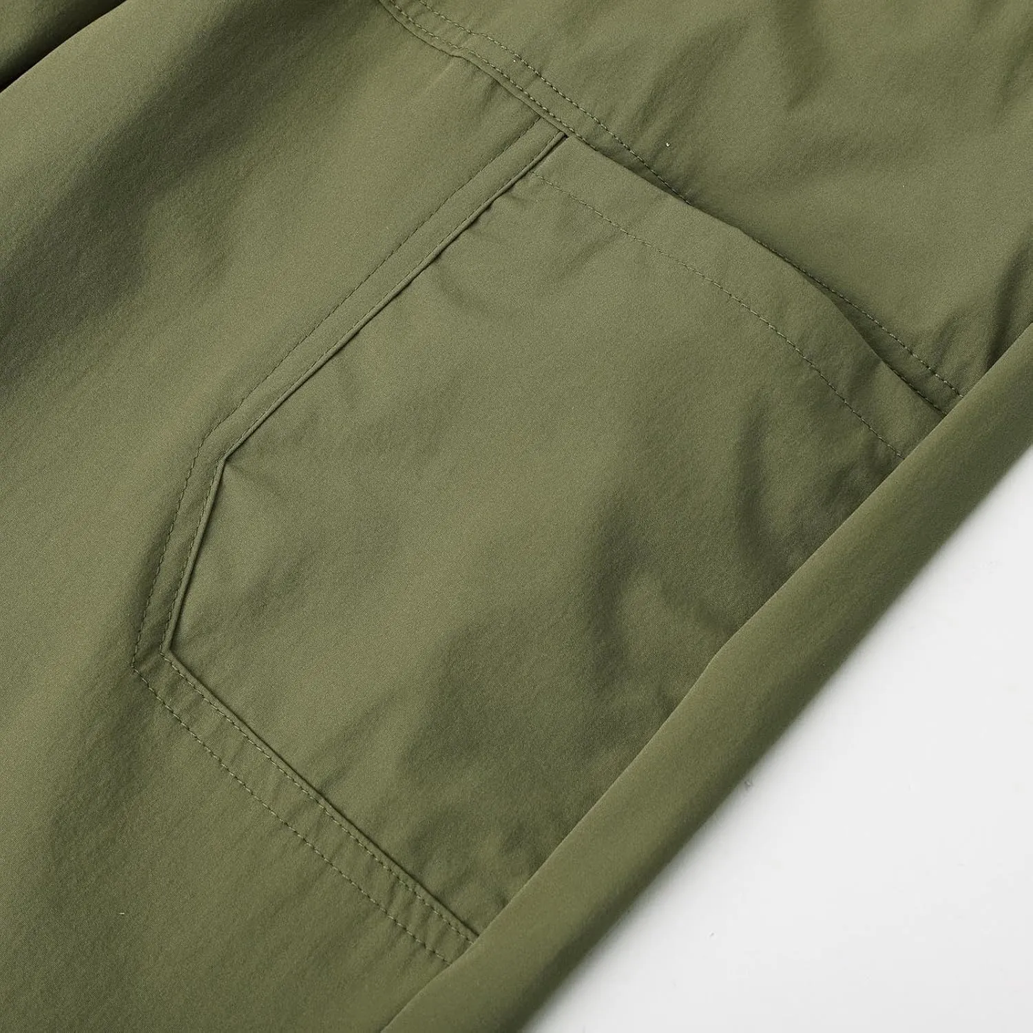 Men's Hiking Cargo Pants Summer High Stretch Multi-Pocket Durable Pants Straight Leg Lightweight Comfy-fit Trousers