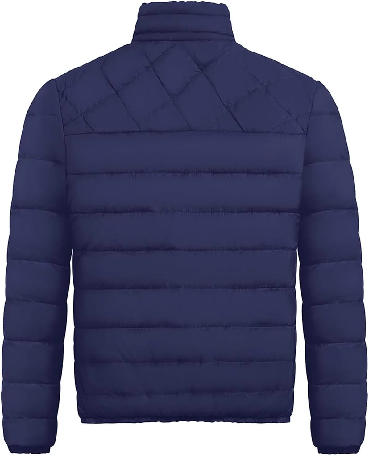 Men's Jacket Winter Puffer Jacket Fleece Warm Lightweight Coat Outerwear Cold Weather Jackets, M-3XL
