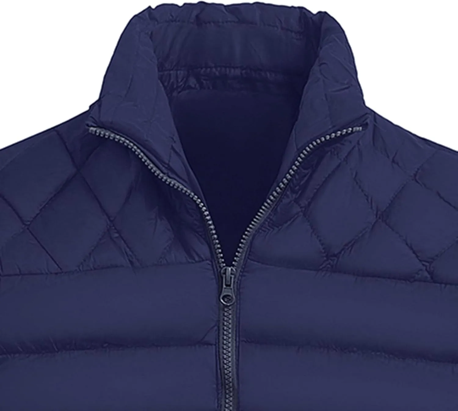 Men's Jacket Winter Puffer Jacket Fleece Warm Lightweight Coat Outerwear Cold Weather Jackets, M-3XL