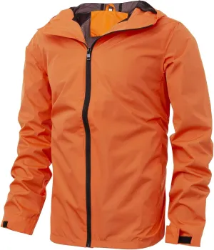 Men’s Lightweight Jacket Breathable Windbreaker Golf Hoodie Jacket Full Zip Windproof Outdoor Running Coat for Men