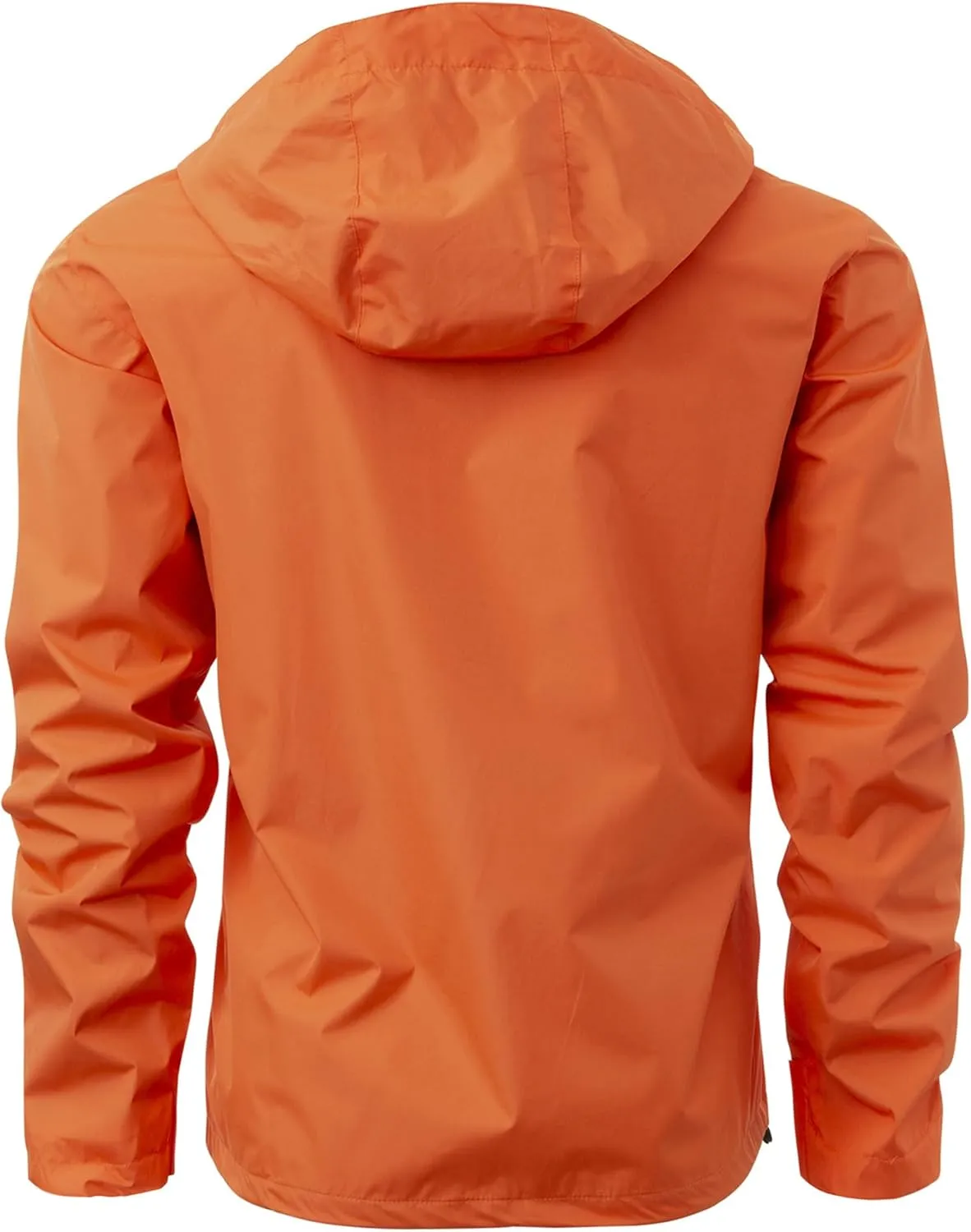 Men’s Lightweight Jacket Breathable Windbreaker Golf Hoodie Jacket Full Zip Windproof Outdoor Running Coat for Men