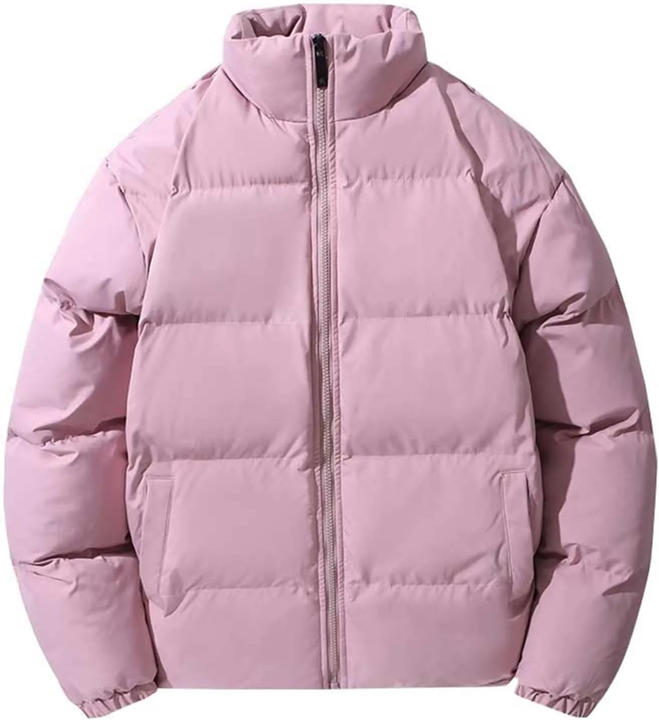 Mens Puffer Down Jackets Insulated Lightweight Hooded Down Coats Outdoor Winter Casual Windproof Tops Waterproof Jackets