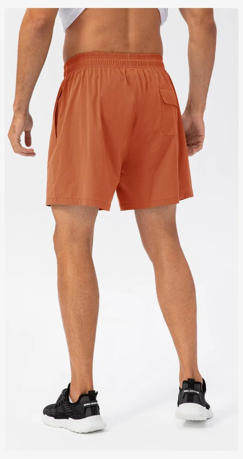 Men's Running Shorts Quick Dry Lightweight Shorts Sports Athletic Gym Shorts with Pockets