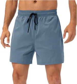 Men's Running Shorts Quick Dry Lightweight Shorts Sports Athletic Gym Shorts with Pockets