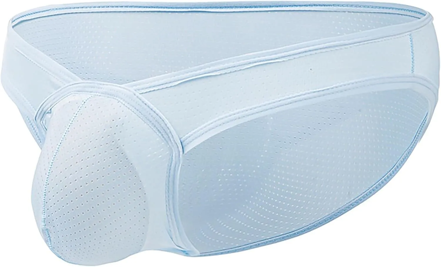 Mens Sexy Briefs with Bulge Pouch Soft Low Rise Underwear Stretch Tagless Bikini Cotton Soft Breathable Bulge Pouch
