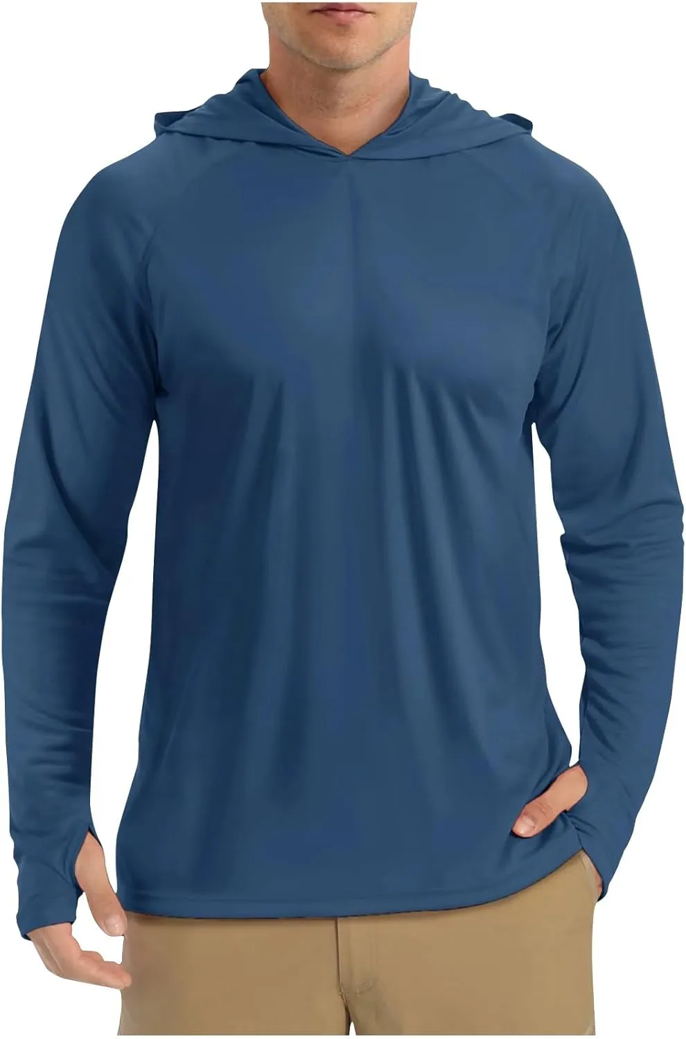 Men's Sun Shirt UPF 50  Long Sleeve Hoodie UV Protection 2025 Summer Running Hiking Shirts Quick Dry Fishing T-Shirts