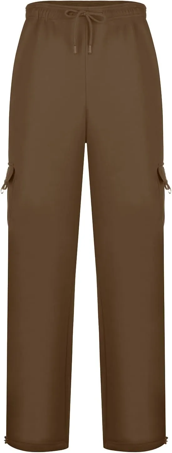 Mens Sweatpants Solid ens Sweatpants Elastic Open Bottom Athletic Drawstring Joggers Big and Tall Gym Pants with Pockets