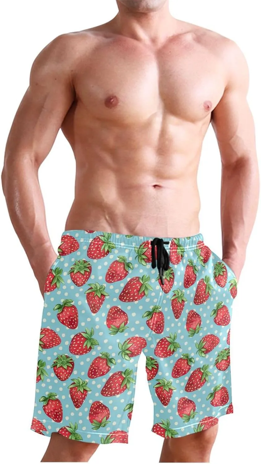Mens Swim Trunks Quick Dry Swimming Shorts Swimwear Summer Bathing Suits Beach Shorts S-XXL