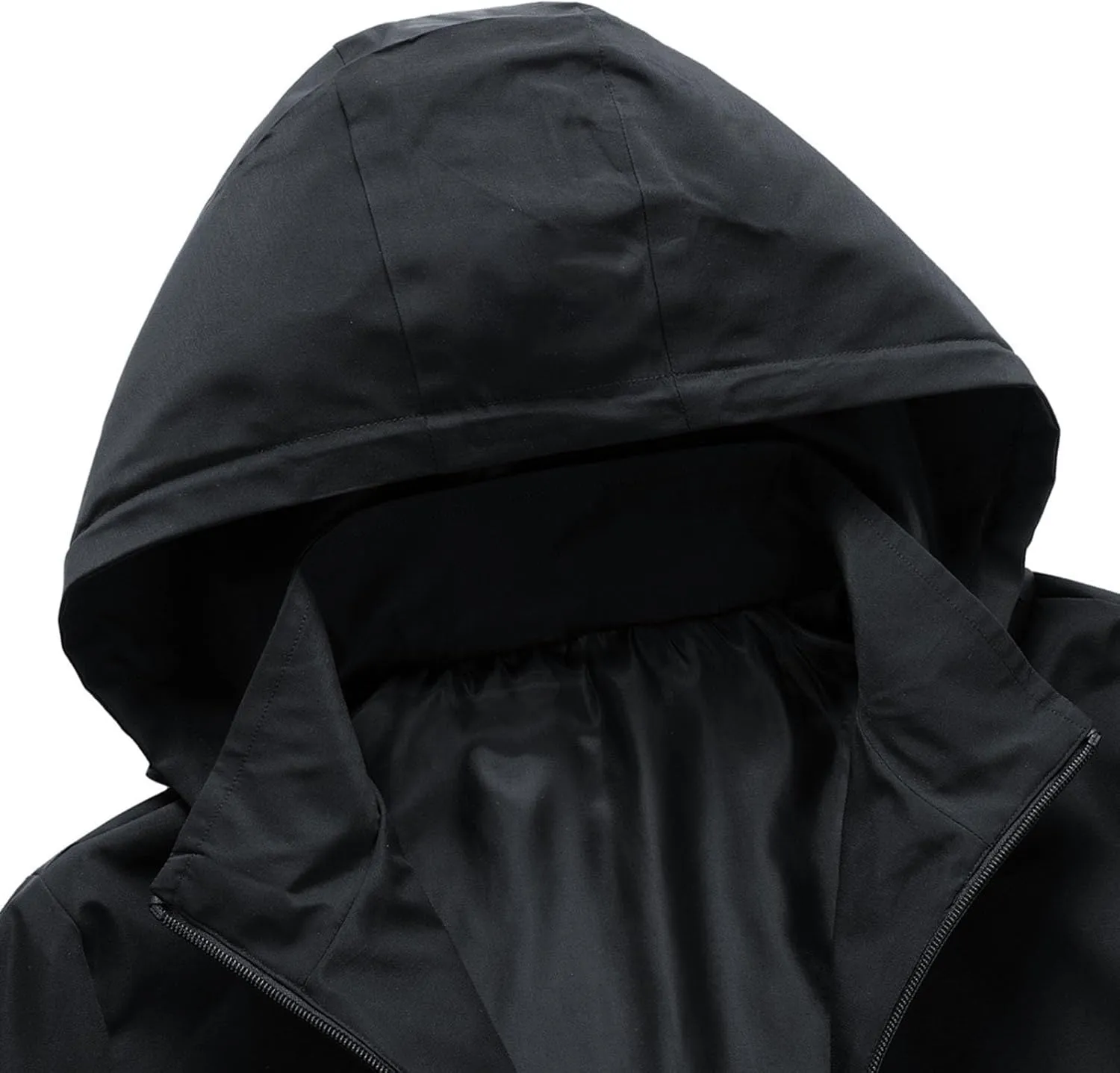 Mens Windproof Jacket Waterproof Lightweight Mountain Sport Jacket for Men Hooded Windbreaker Raincoat Durable Coat