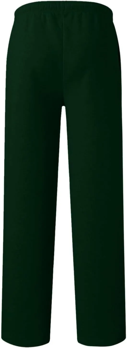 midelxp Mens Sweatpants Open Bottom Baggy Fleece Jogger Pants with Pockets Gym Athletic Workout Pants Casual Lounge Pants