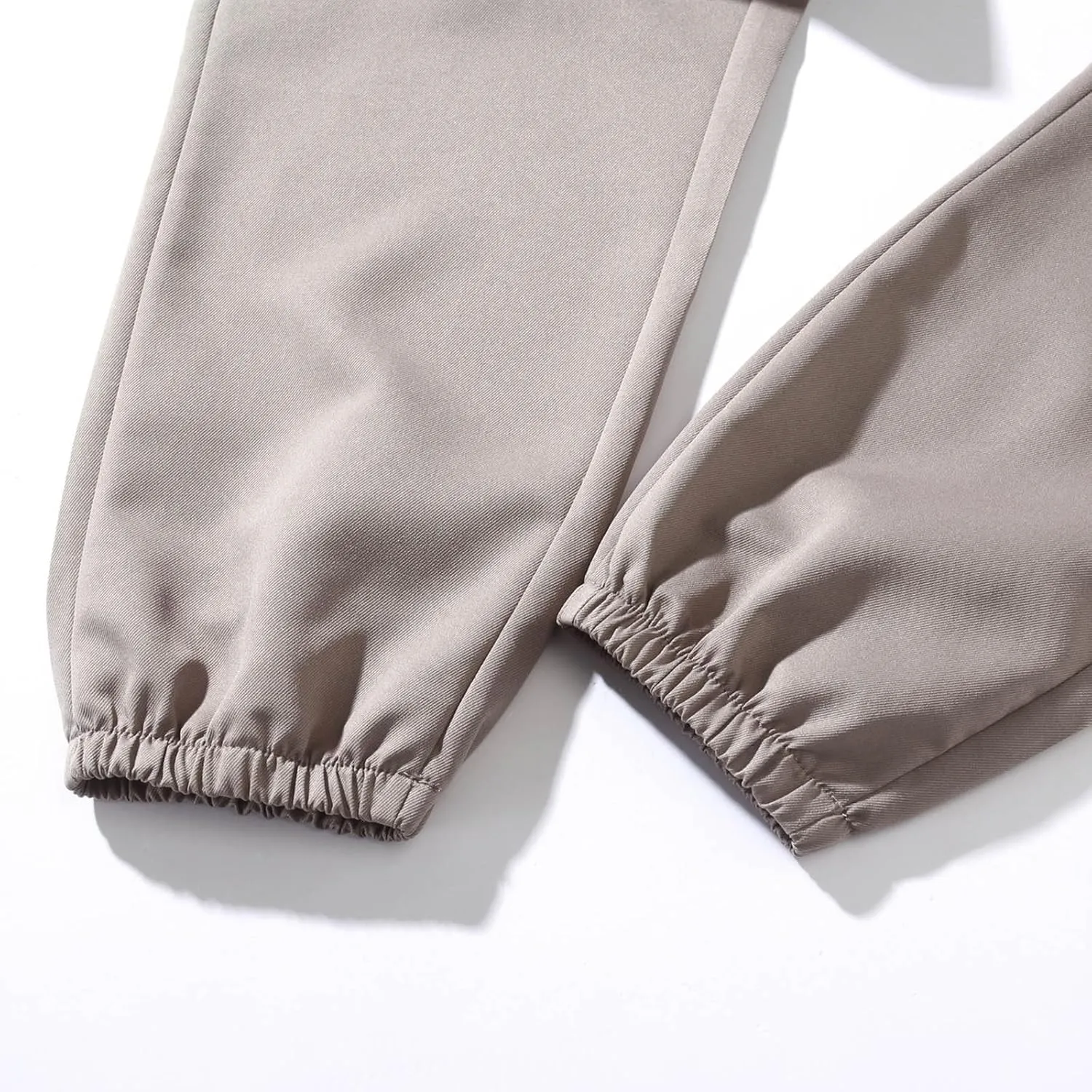 Multi Pockets Cargo Pants for Men Cinch Bottom Running Outdoor Joggers Stretchy Workout Lightweight Hiking Trousers