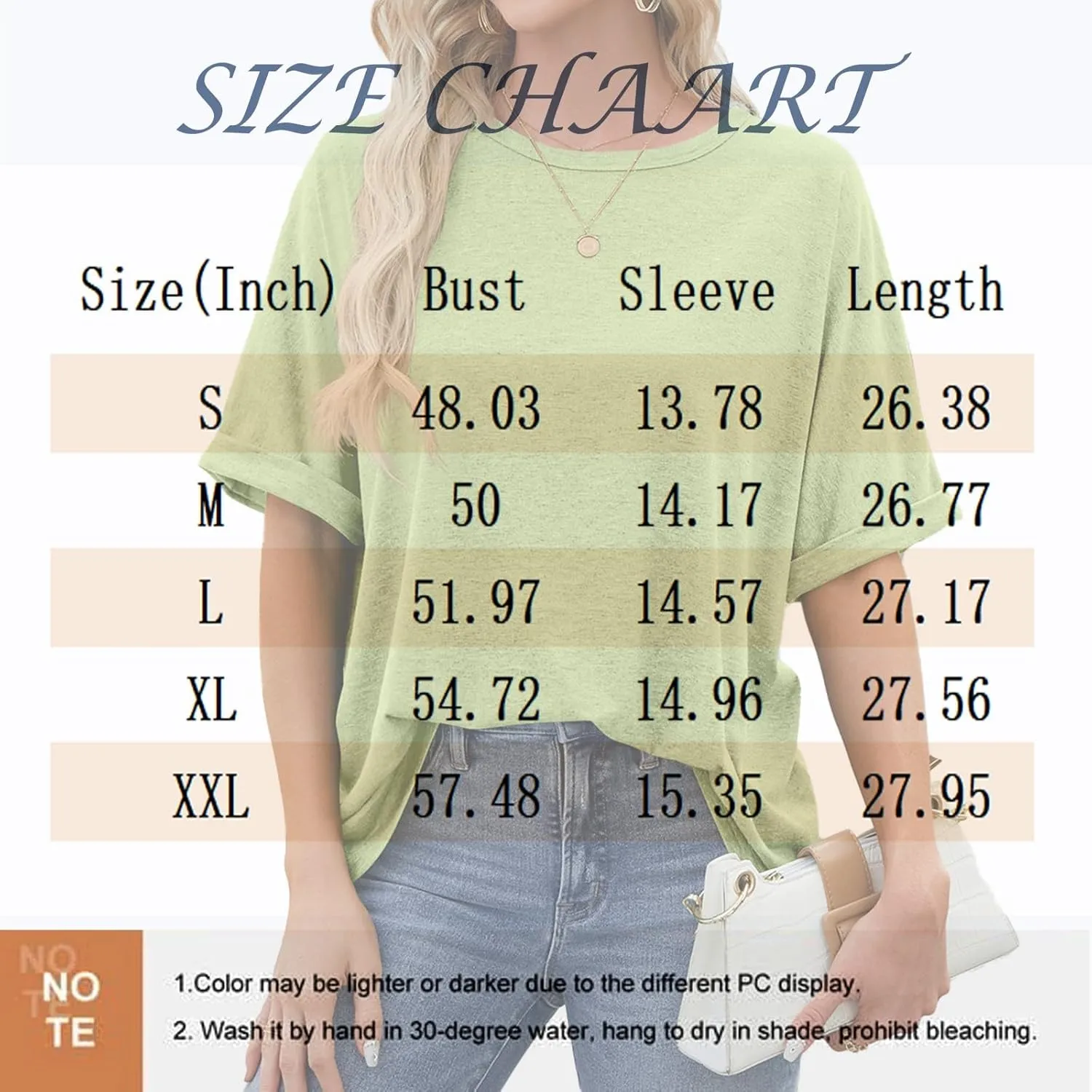 Oversized Tshirts for Women Crew Neck Rolled Elbow Length Summer Tops Dressy Half Sleeve Loose Fit Cute Shirts