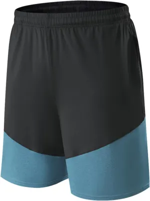 PICKLION Men's Workout Shorts Quick Dry Athletic Basketball Running Shorts Summer Beach Pants