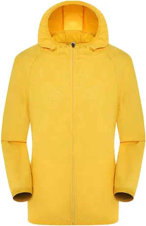RTRDE Mens Rain Coat Waterproof Jackets with Hood Lightweight Jacket Raincoat Golf Cycling Windbreaker Jackets, S-4XL