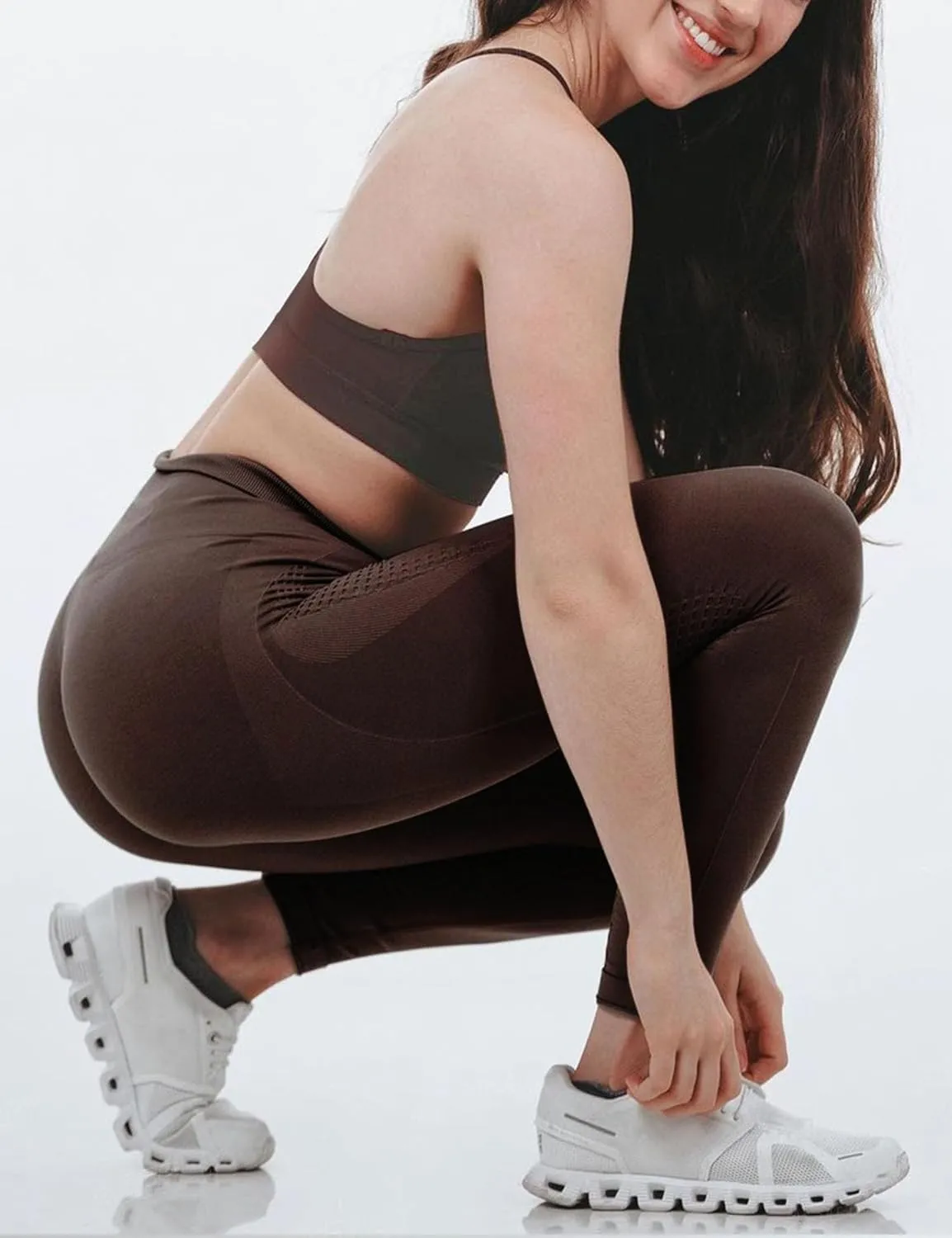 Scrunch Butt Lifting Leggings for Women Amplify Contour Seamless Workout Gym Leggings High Waisted Yoga Pants