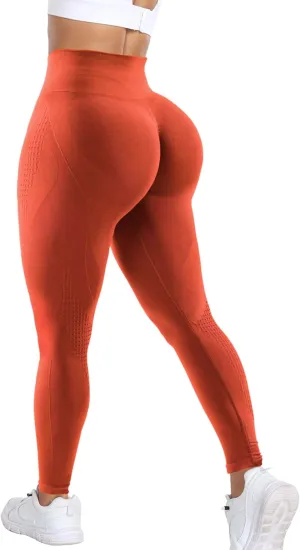 Scrunch Butt Lifting Leggings for Women Amplify Contour Seamless Workout Gym Leggings High Waisted Yoga Pants