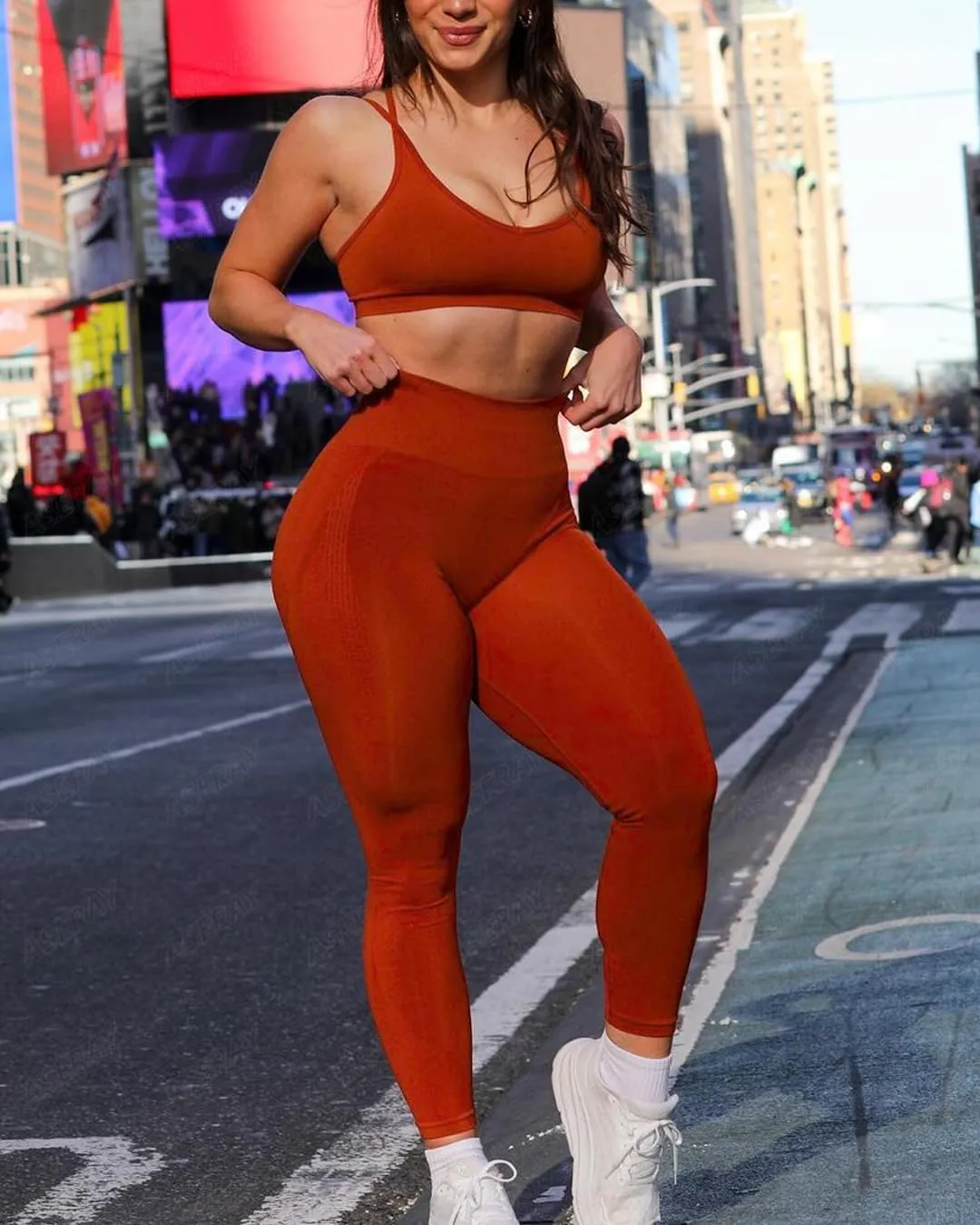 Scrunch Butt Lifting Leggings for Women Amplify Contour Seamless Workout Gym Leggings High Waisted Yoga Pants