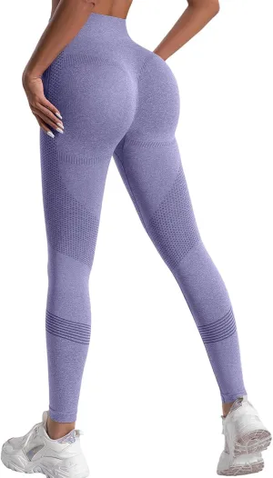 Scrunch Butt Lifting Leggings for Women Tummy Control Stretch Casual Workout Leggings Booty Compression Yoga Pants