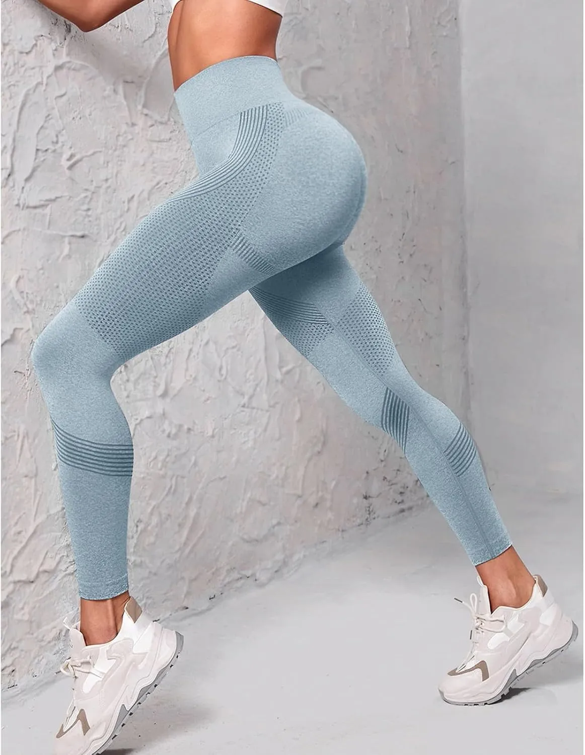 Scrunch Butt Lifting Leggings for Women Tummy Control Stretch Casual Workout Leggings Booty Compression Yoga Pants