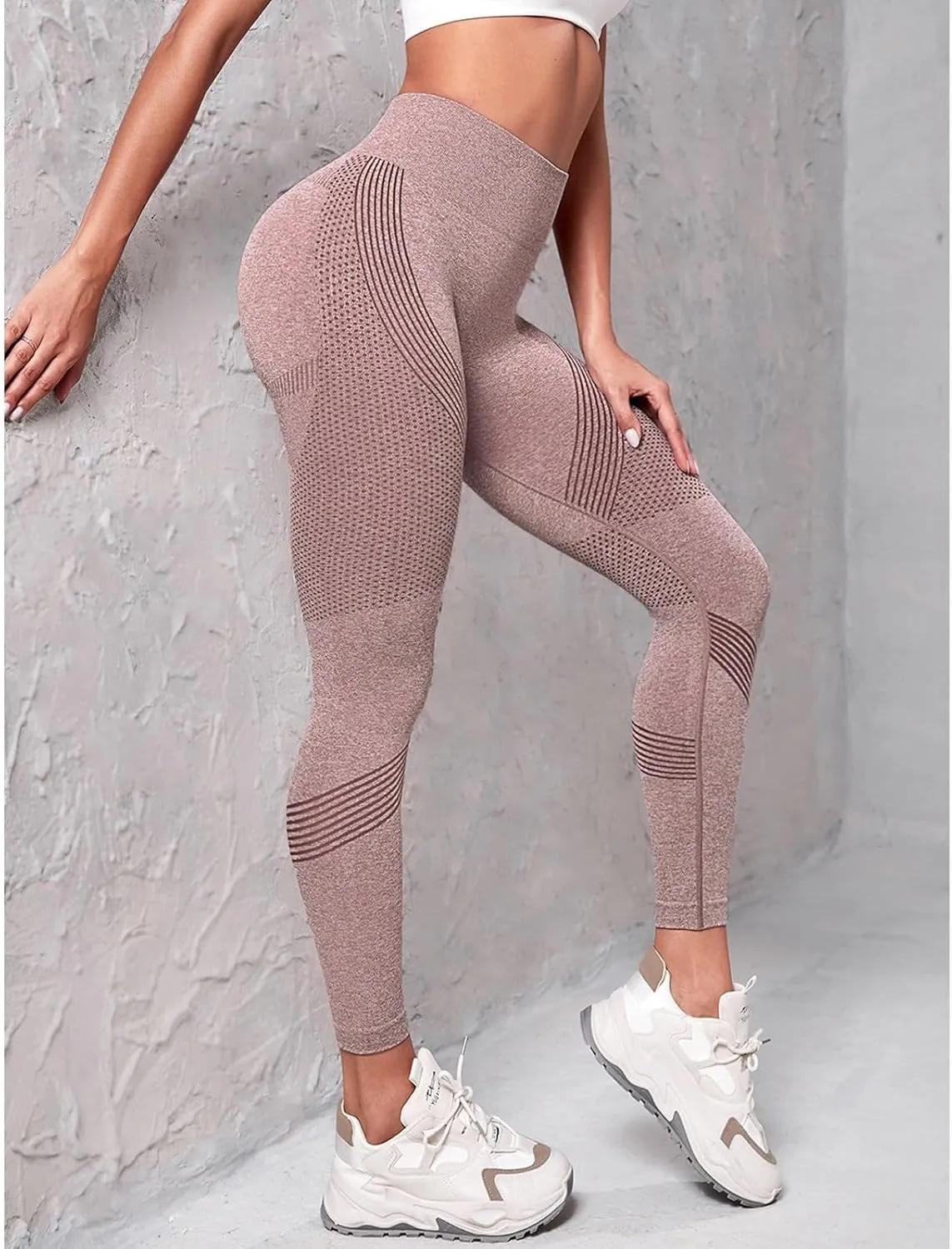 Scrunch Butt Lifting Leggings for Women Tummy Control Stretch Casual Workout Leggings Booty Compression Yoga Pants