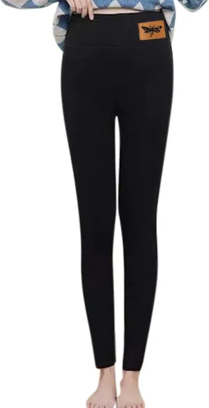 sdbrld Fleece Lined Leggings Women,Womens Fleece Lined Leggings High Waist Thick Warm Pants Tummy Control Soft Thermal Tights