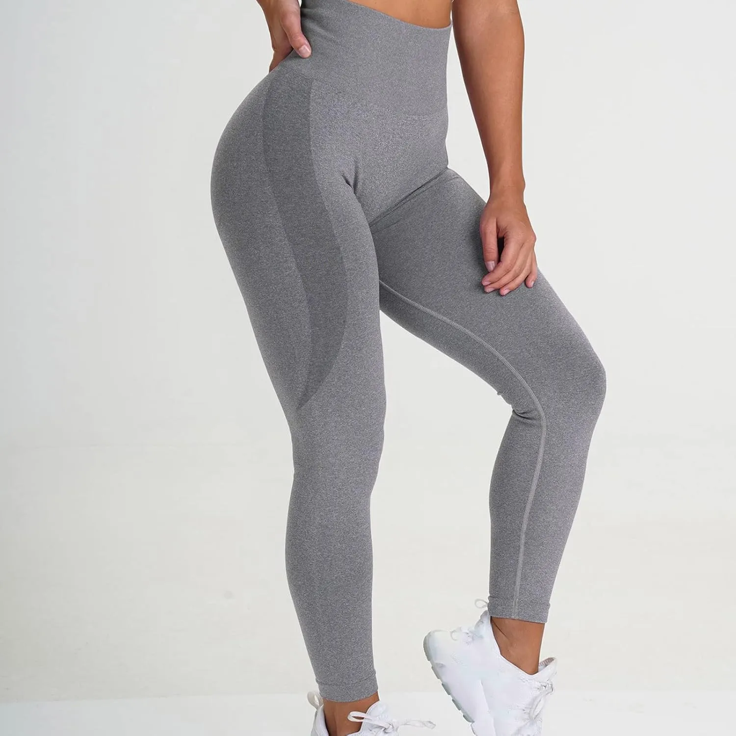 Seamless Leggings for Women Butt Lifting Workout Gym Leggings High Waist Yoga Running Compression Tights Pants