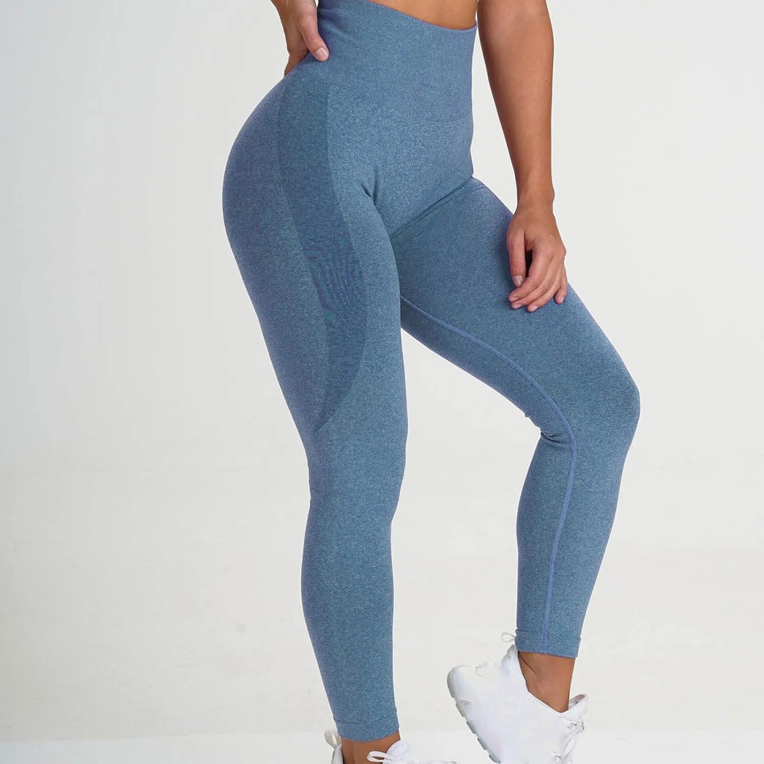 Seamless Leggings for Women Butt Lifting Workout Gym Leggings High Waist Yoga Running Compression Tights Pants
