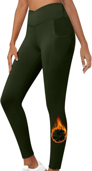 Seamless Yoga Pants for Women, Womens Tall Leggings,Fold Over Pants for Women,Legging Boots for Women