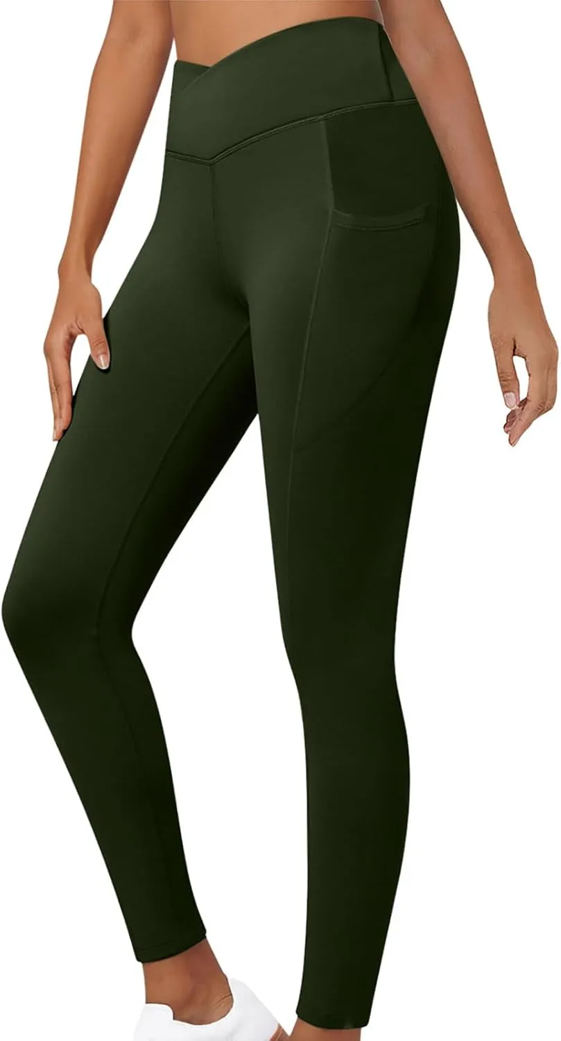 Seamless Yoga Pants for Women, Womens Tall Leggings,Fold Over Pants for Women,Legging Boots for Women