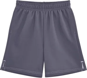 Solid Color Boys Athletic Shorts Quick Dry Kids Active Running Shorts with Pockets