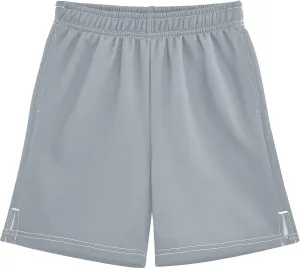 Solid Color Boys Athletic Shorts Quick Dry Kids Active Running Shorts with Pockets