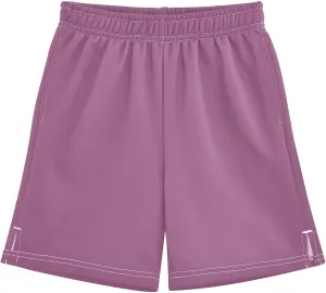 Solid Color Boys Athletic Shorts Quick Dry Kids Active Running Shorts with Pockets