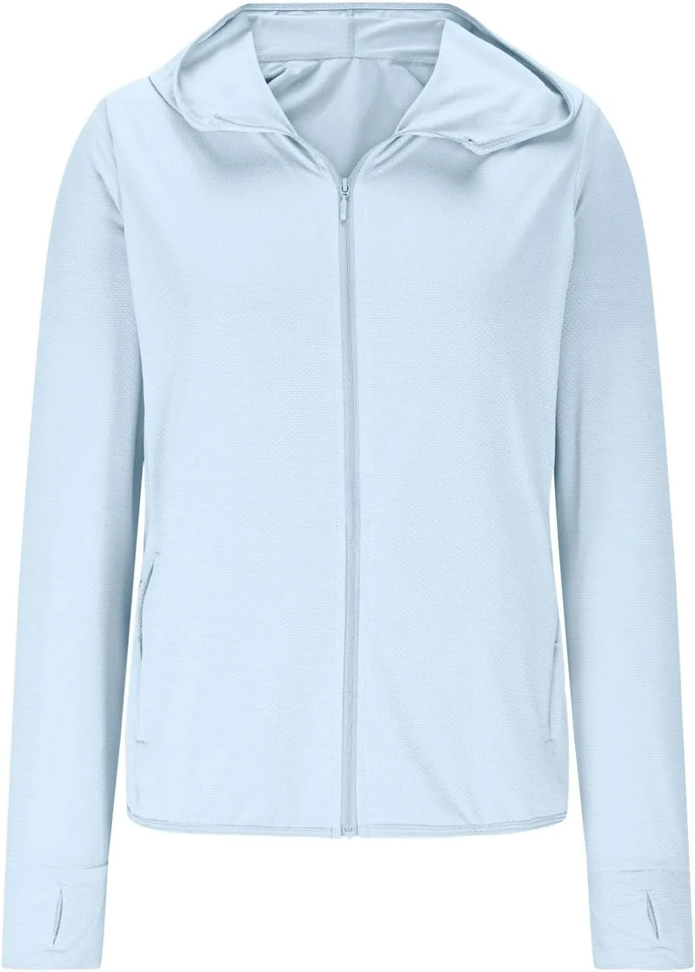 Sun Shirt for Women UV Protection Hoodie Jacket Long Sleeve Hiking Running Athletic Shirt UPF 50  Sun Protection Tops