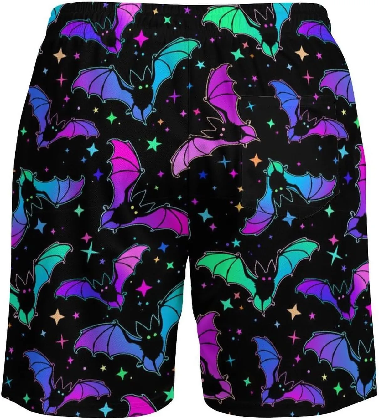 Supdreamc Mens Swim Trunks with Compression Liner Swimming Shorts Quick Dry Beach Sport Shorts S-3XL
