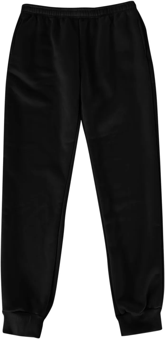 Sweatpants for Women, Womens Fleece Cargo Sweatpants Casual Baggy Wide Leg Jogger Pants Athletic Bottom Yoga Gym Pants