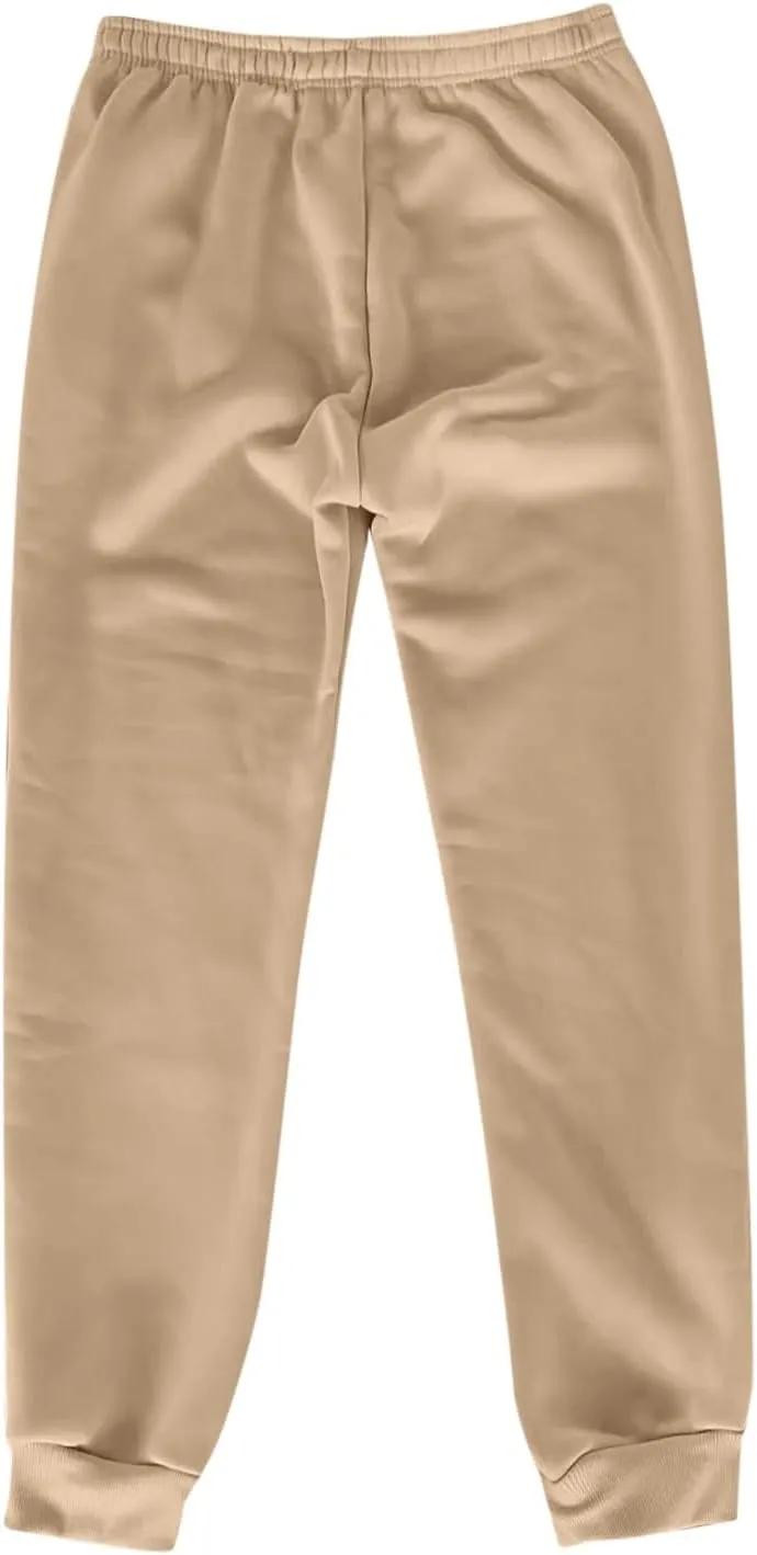Sweatpants for Women, Womens Fleece Cargo Sweatpants Casual Baggy Wide Leg Jogger Pants Athletic Bottom Yoga Gym Pants
