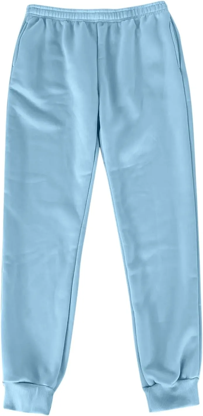 Sweatpants for Women, Womens Fleece Cargo Sweatpants Casual Baggy Wide Leg Jogger Pants Athletic Bottom Yoga Gym Pants