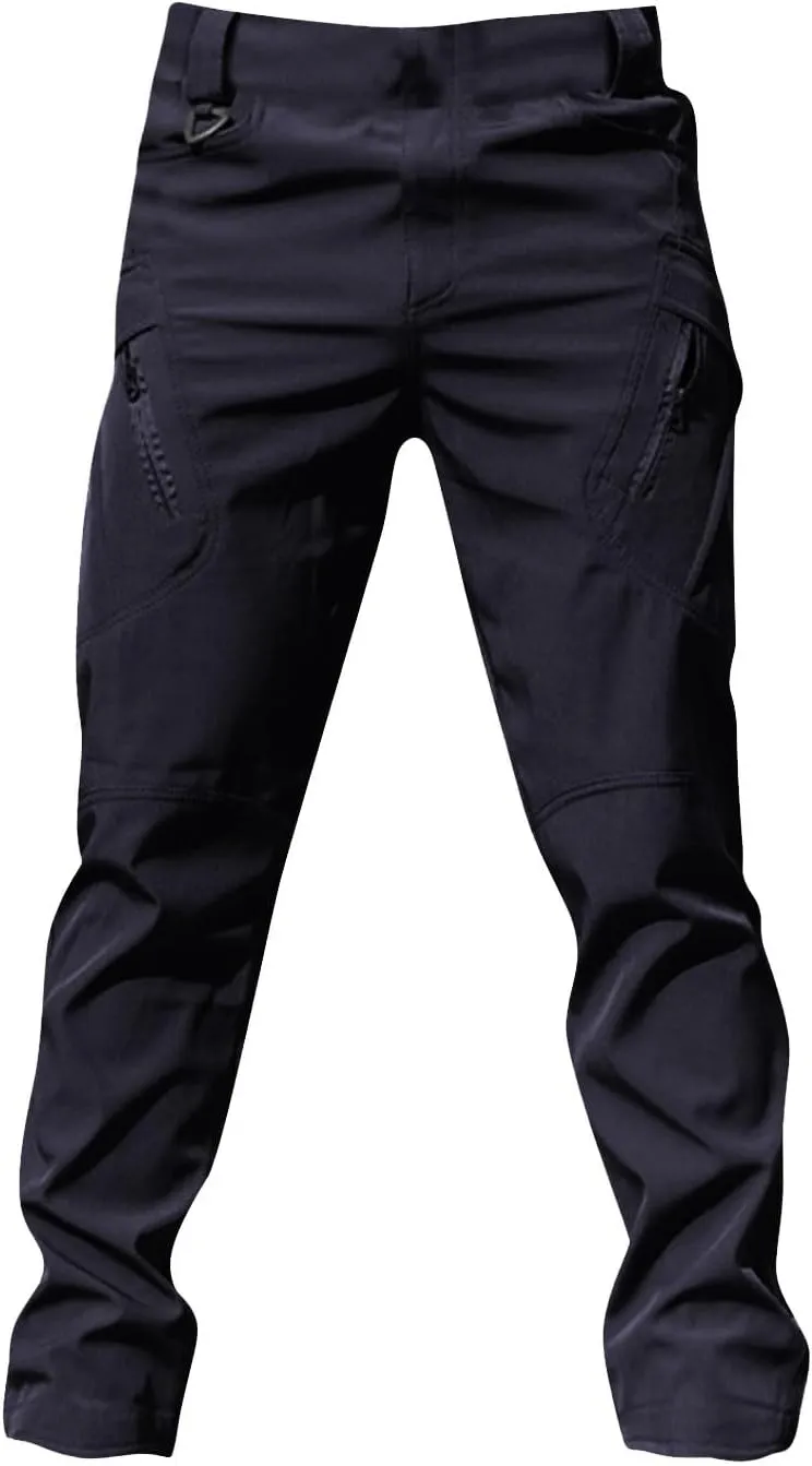 Tactic Pants for Men Water Resistant Cargo Hiking Work Pants Multi Pockets Quick Dry Ripstop Construction Trousers