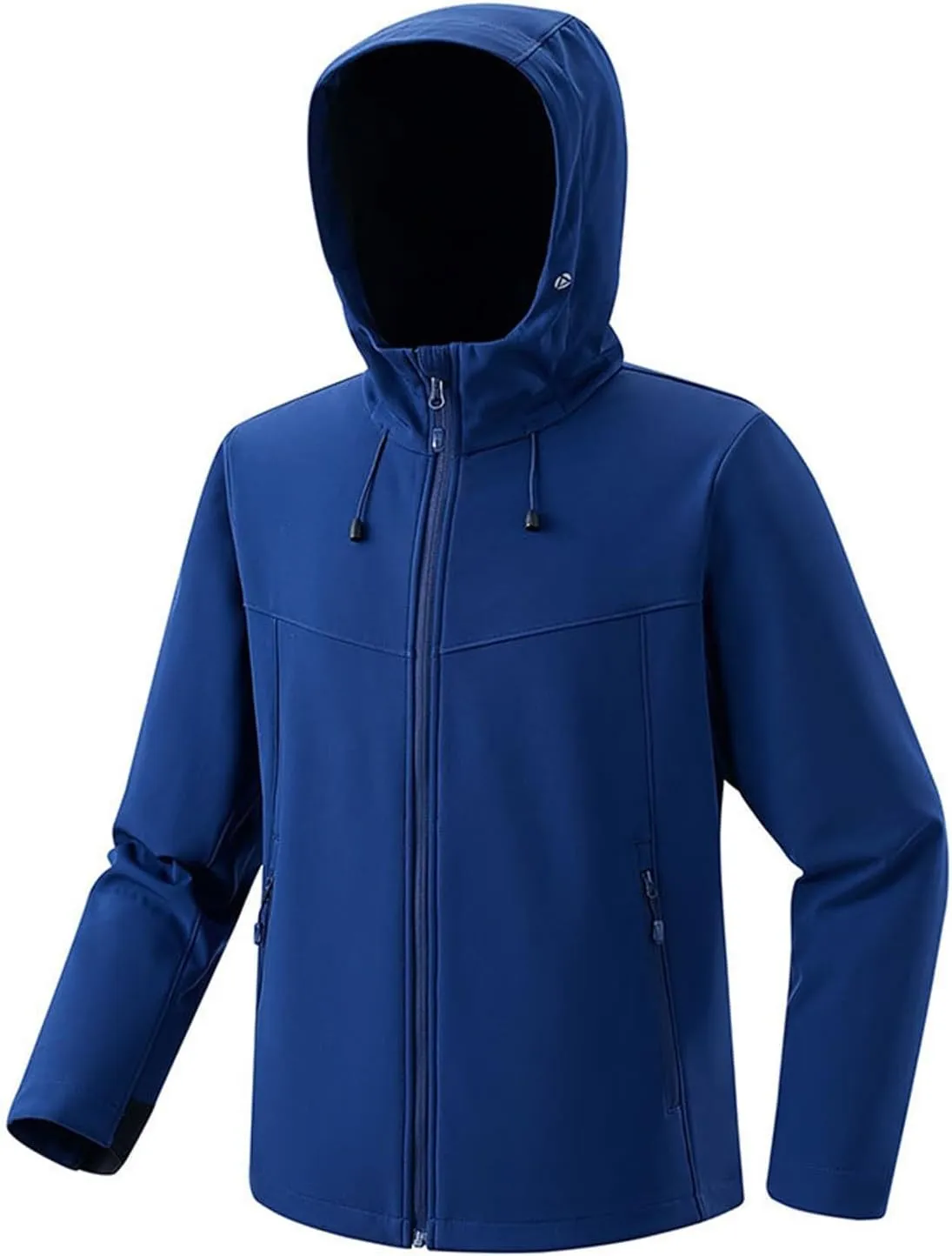 Tactical Jacket for Men Softshell Jacket Fleece Lined Waterproof Lightweight Outerwear Full Zip Hiking Work Travel